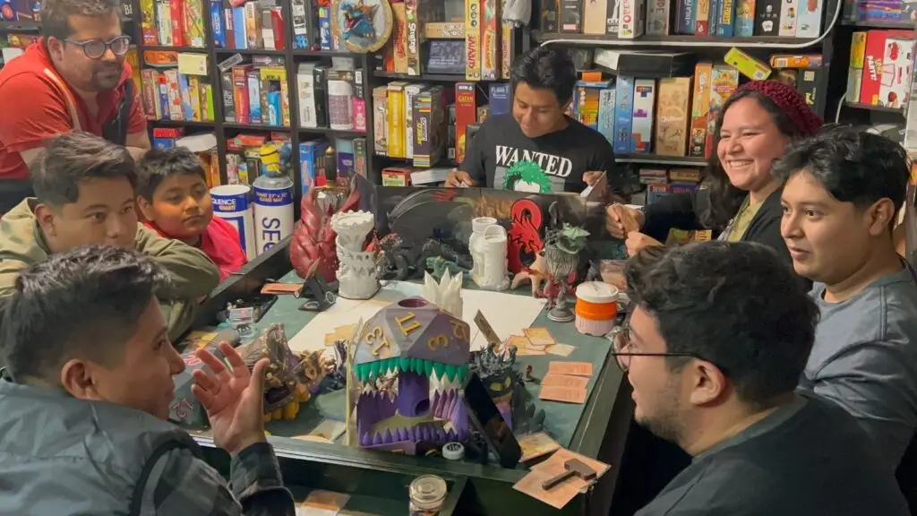 jugadores nuevos en mesas Dungeons & Dragons Oaxaca